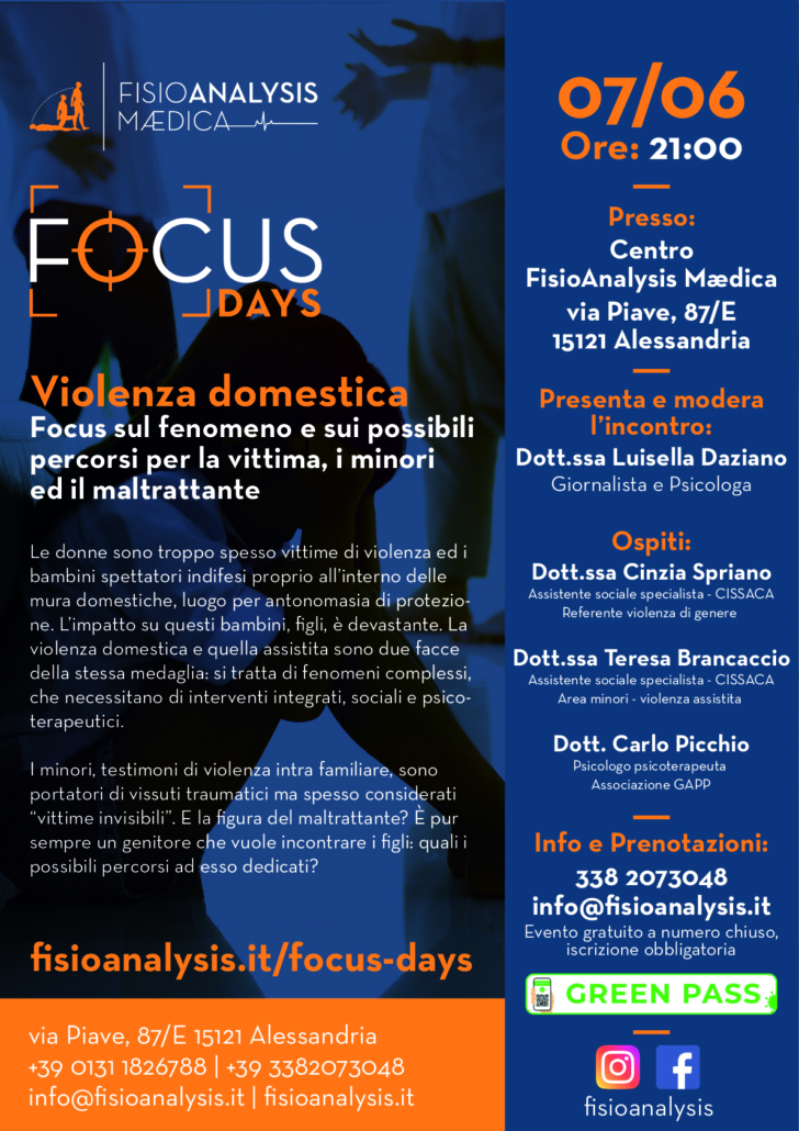 Focus Days 7 Giugno 2022